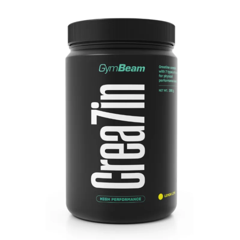 Kreatín Crea7in 300 g - GymBeam Príchuť: Citrón - Limetka