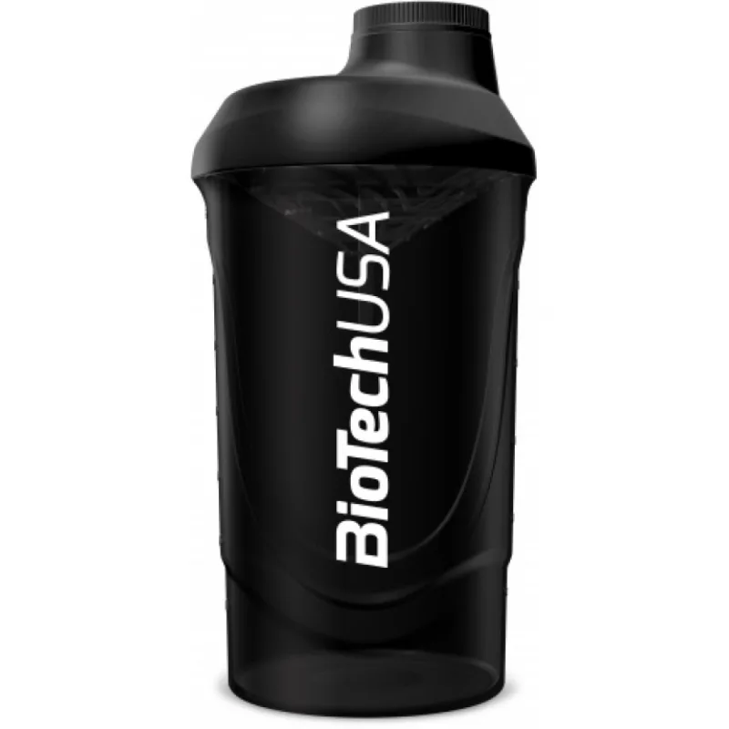 Šejker Wave čierny 600 ml - BioTech USA