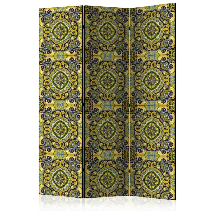 Artgeist Paraván - Malachite Mosaic [Room Dividers]