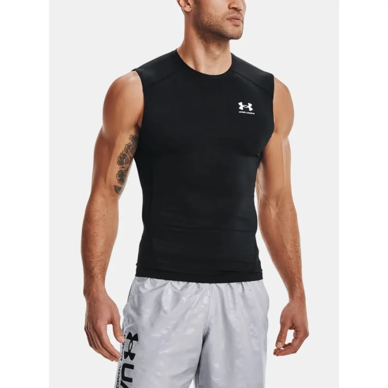 Pánske tielko Under Armour HG Armour Comp SL - Black Veľkosť: XL