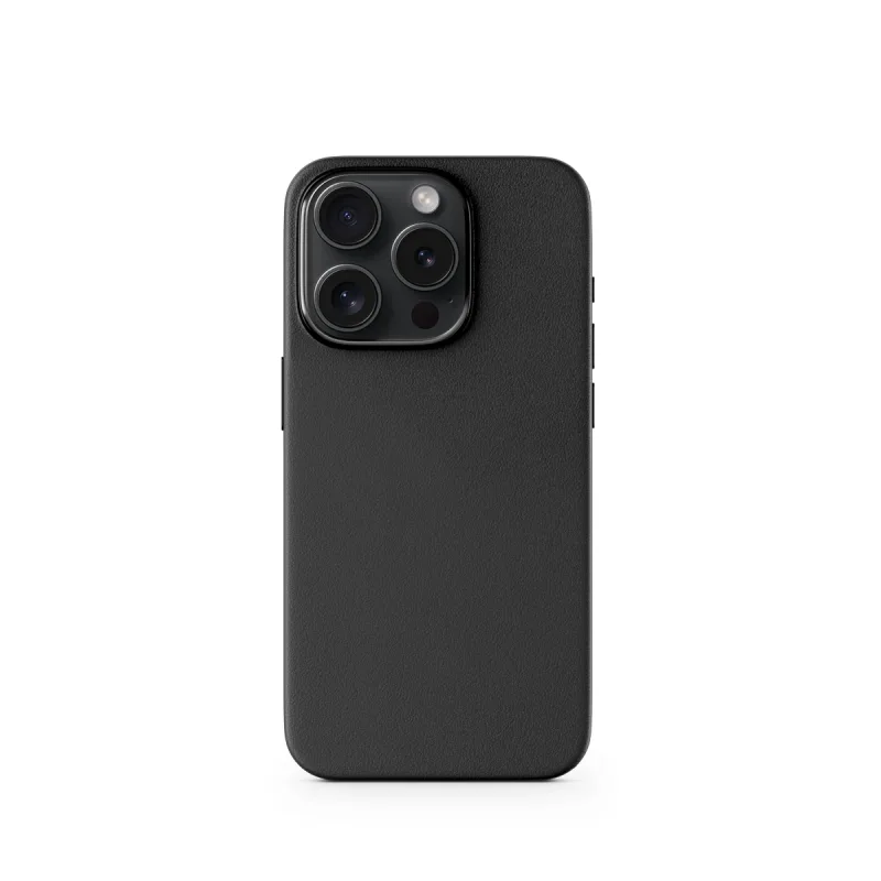 Epico Mag+ kožený kryt iPhone 15 - čierna 81110131300001