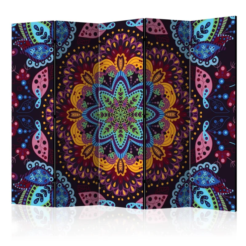 Artgeist Paraván - Colourful Kaleidoscope II [Room Dividers]