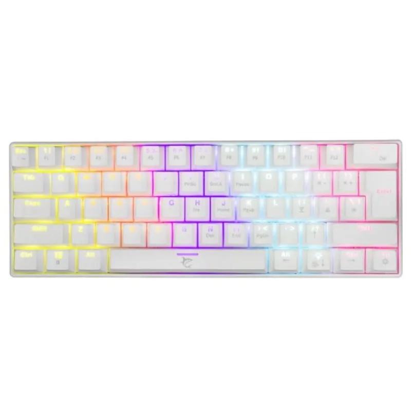 White Shark Mechanical gaming keyboard SHINOBI 2, US, brown switch, white…