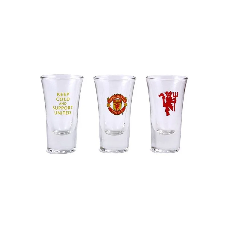 Manchester United poháriky (3 ks v balení) - SKLADOM