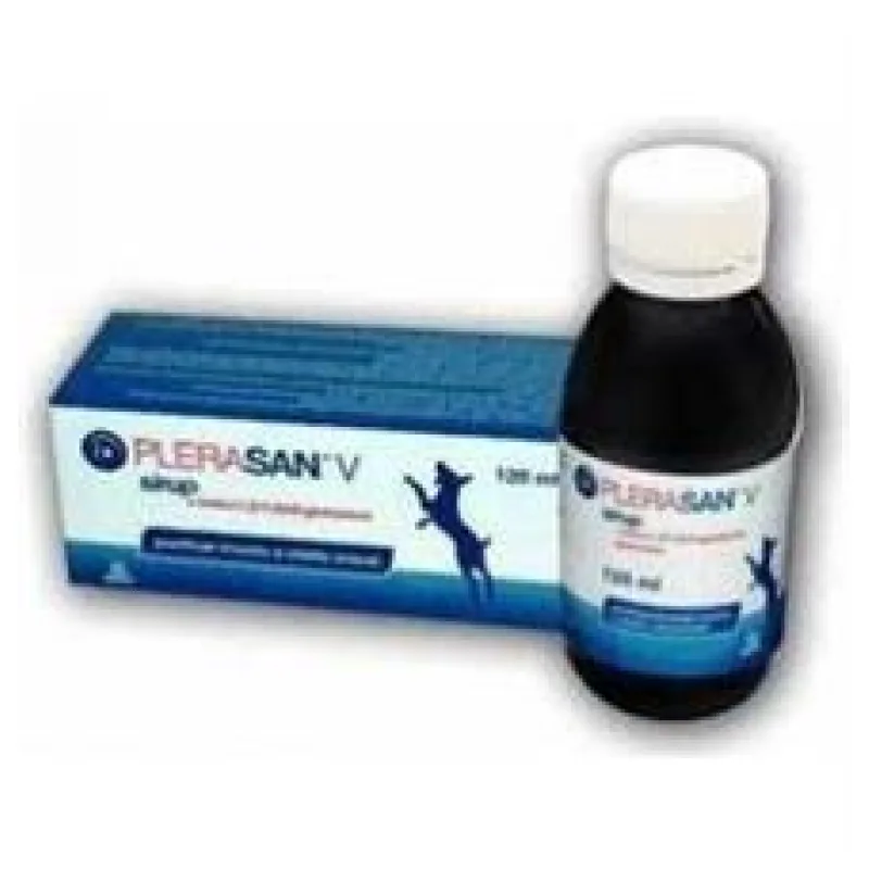 Plerasan V Sirup Psy+Kočky (VET-P-IM sirup) 120 ml
