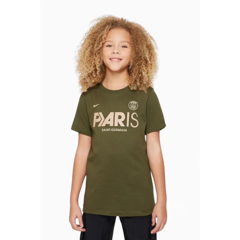 Nike Paris Saint Germain - PSG tričko zelené detské