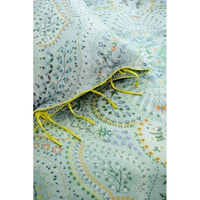 Pip Studio perkálové povlečení Alfombra světle modré 140x200 + 70x90 cm