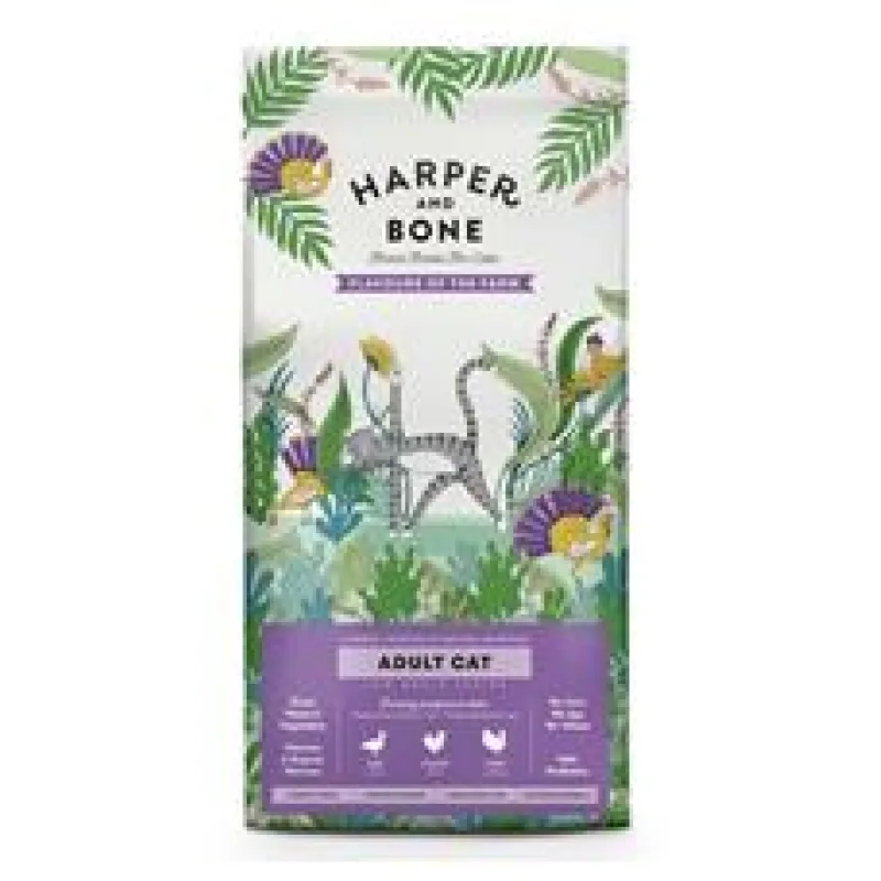Harper and Bone Cat Adult příchutě farmy 5 kg