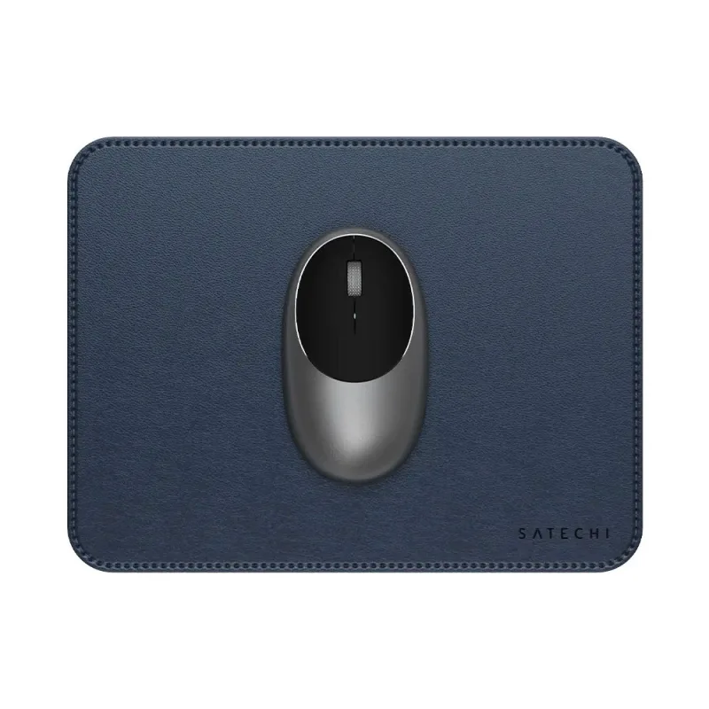 Satechi podložka pod myš Vegan-Leather Premium Mouse Pad - Blue ST-LMPB