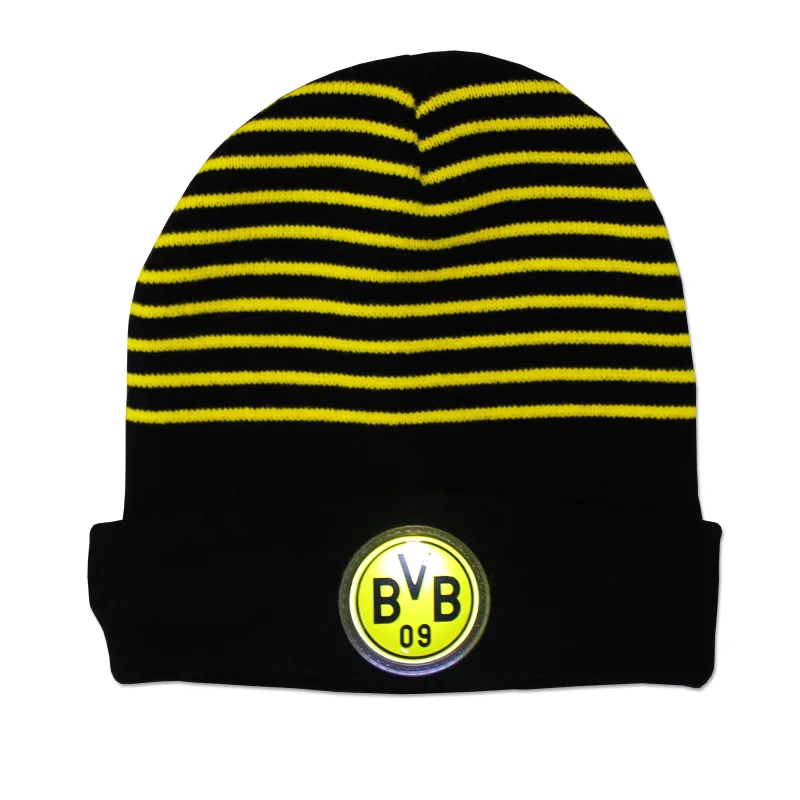 Borussia Dortmund BVB 09 zimná čiapka detská s LED svetlom - SKLADOM