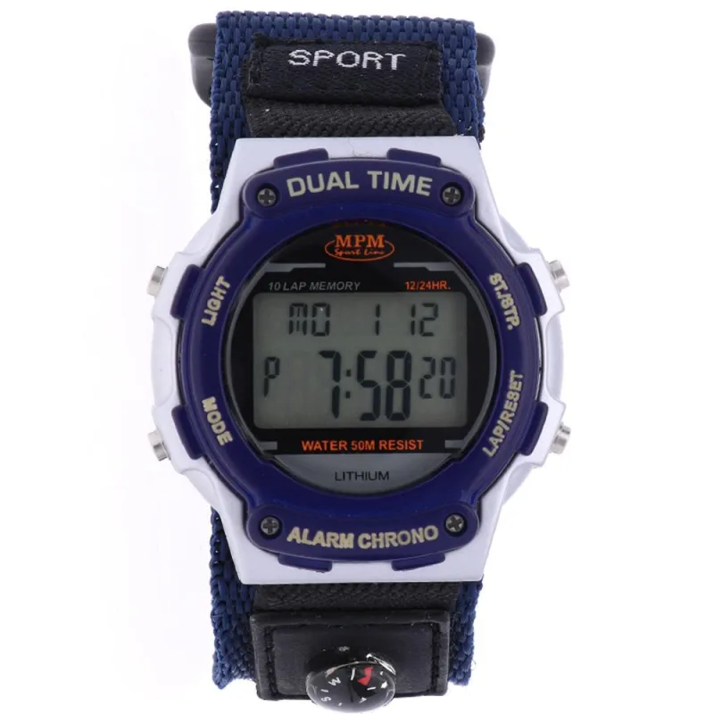 MPM Sportovní digitální hodinky MPM 134-D99479GUZ603001