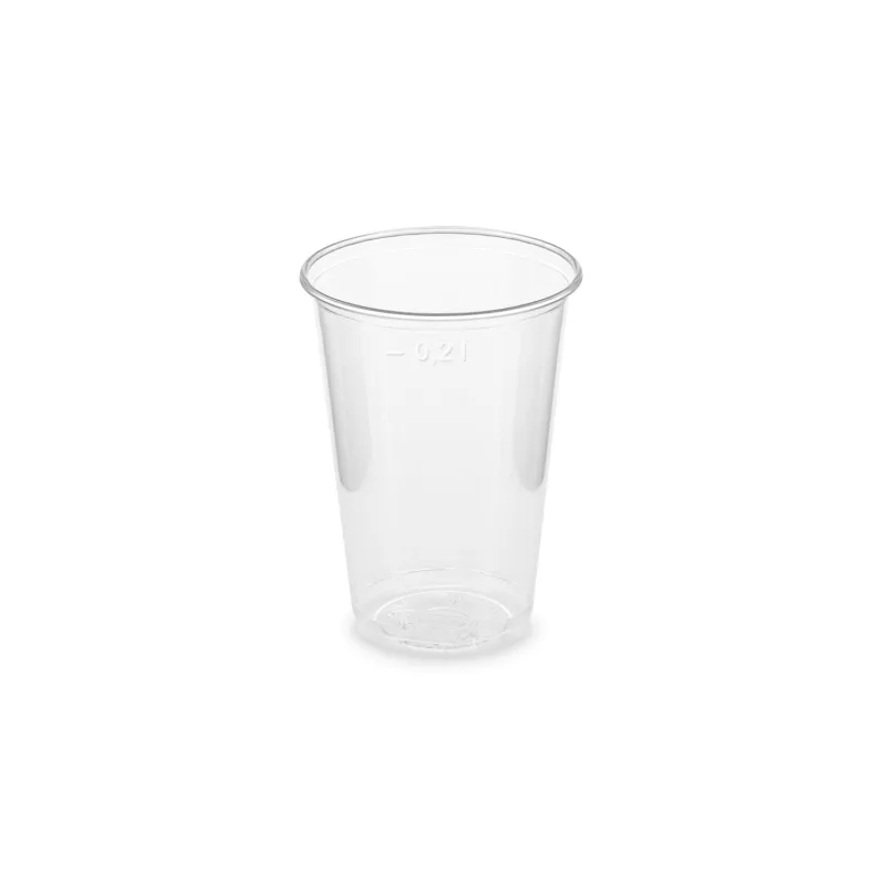 Kelímek průhledný 0,2 l (PLA) -BIO- (Ø 70 mm) [100 ks] (76302 - P7B)