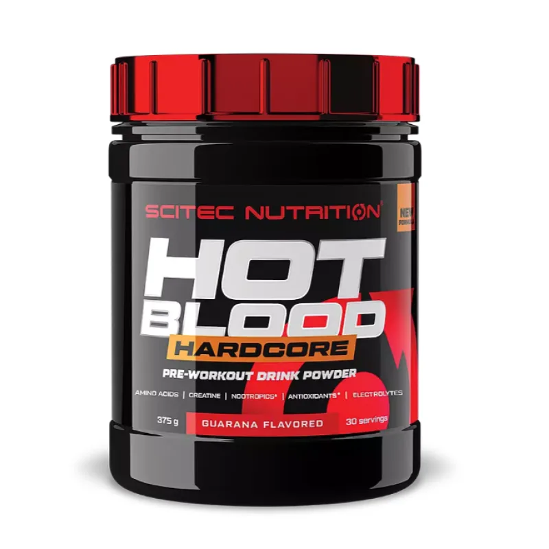 Hot Blood Hardcore 375 g - Scitec Nutrition Príchuť: Ružová citronáda