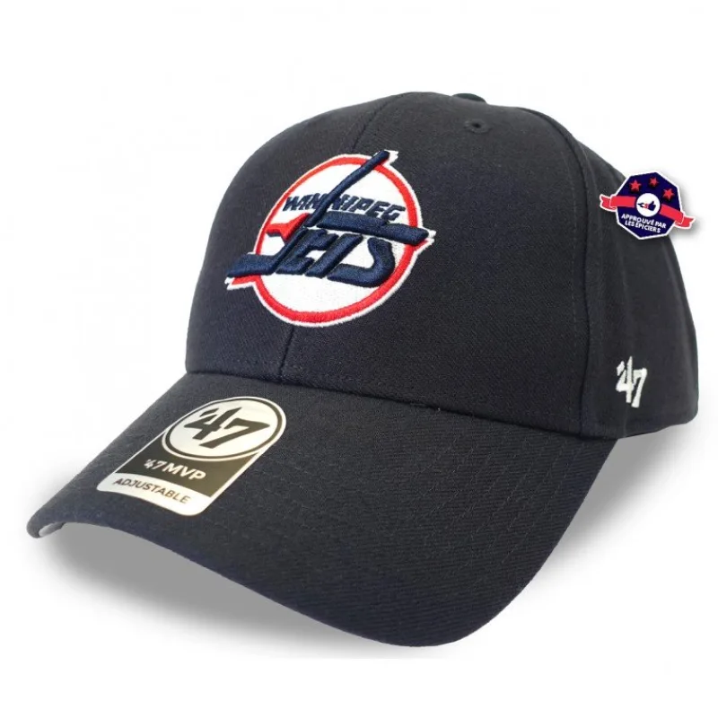 '47 Brand Winnipeg Jets MVP šiltovka tmavomodrá - SKLADOM