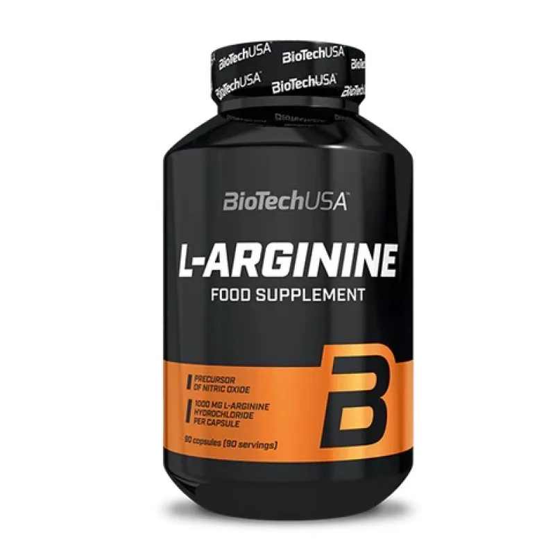 L-Arginine 90 kapsúl - BioTech USA