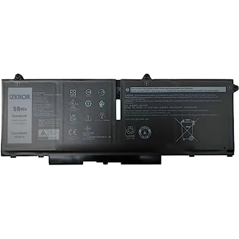 Dell Batéria 4-cell 58W/ HR LI-ON pre Latitude 5330, 5430, 5530, 7330,…