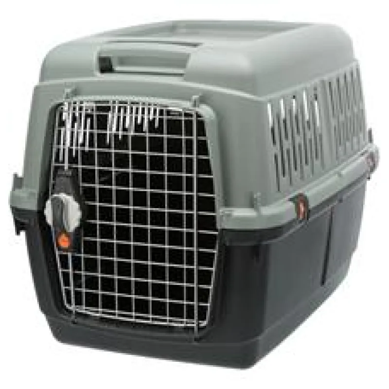 Be Eco Giona 4 transportní box, S-M: 50 x 51 x 70 cm, antracit/ šedo-zelená (max. 18kg) 1 ks
