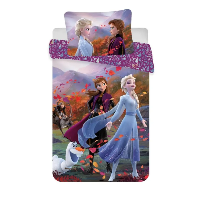 Jerry Fabrics Obliečka do postieľky Frozen 2 Wind baby 100x135 / 40x60 cm