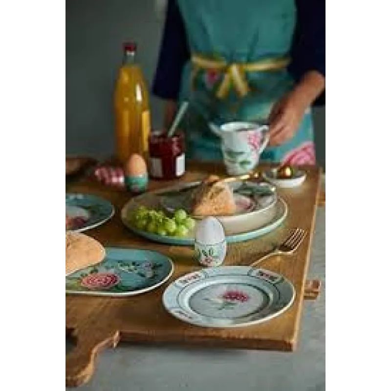 Pip Studio Blushing birds white Kalíšek na vajíčko, bílá