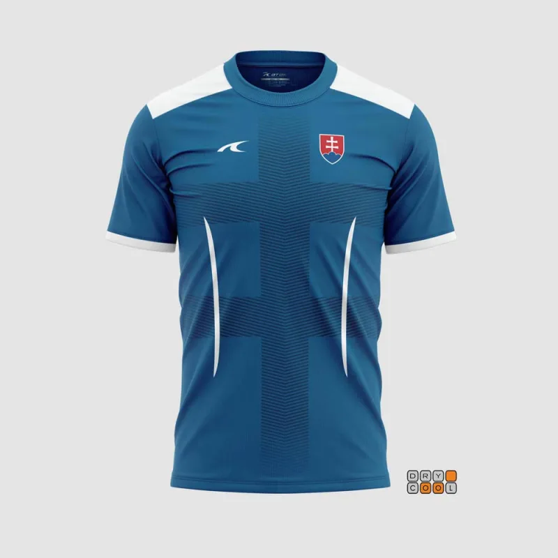 Futbalový dres Slovensko / Slovakia modrý detský