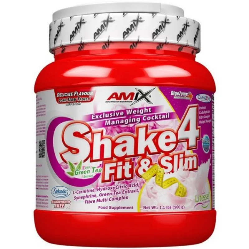 Amix Shake 4 Fit & Slim 1000 g Príchuť: Lesné plody