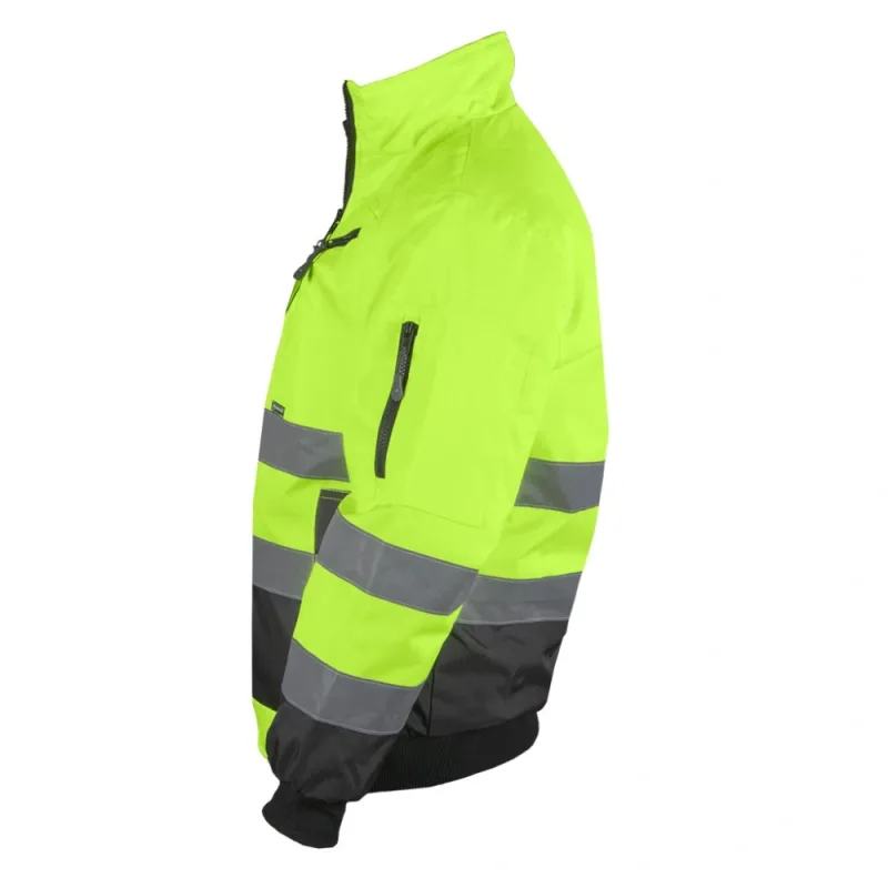 Leber&Hollman XVERT Winter reflexná zimná bunda žltá