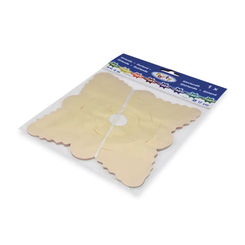 Papírová girlanda 4 m (Ø 17 cm) [1 ks] (66803)