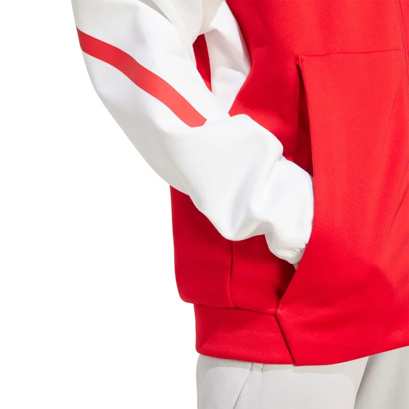 Adidas Z.N.E. Arsenal bunda červená pánska 2025-2026