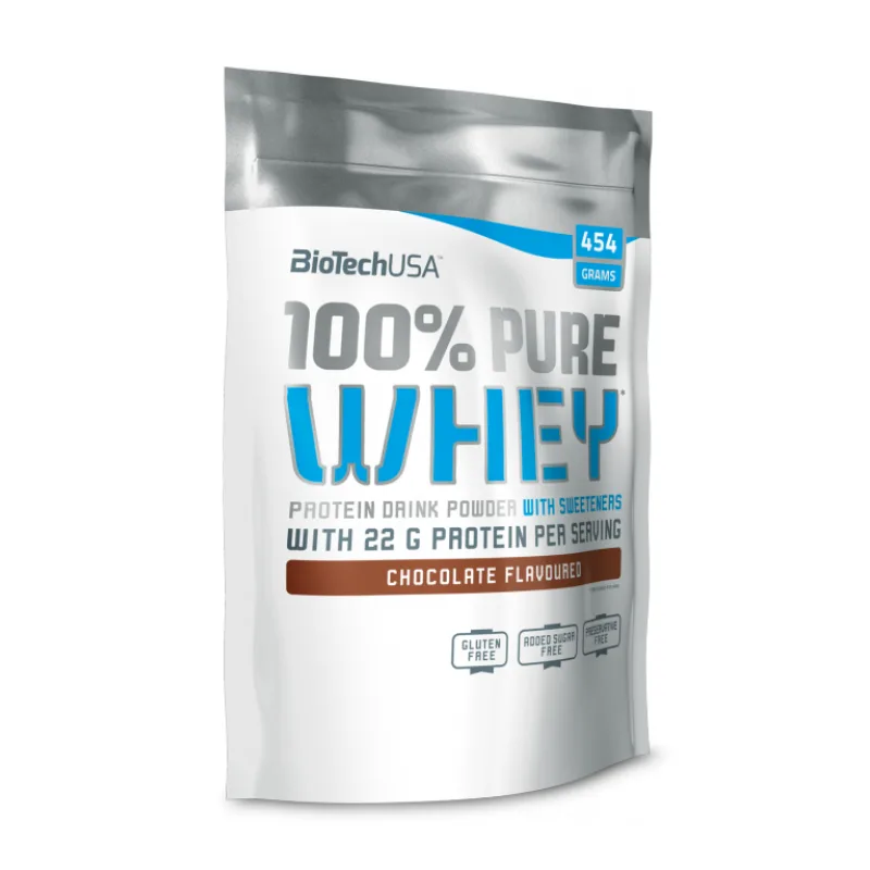 100% Pure Whey 454 g - BioTech USA Príchuť: Slaný karamel