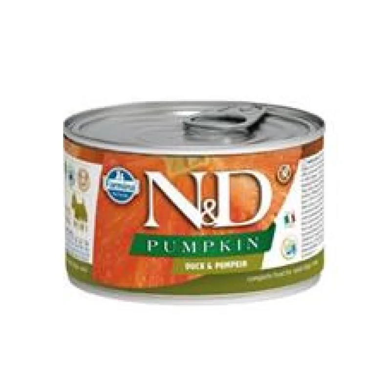 N&D DOG PUMPKIN Adult Duck & Pumpkin Mini 140 g + 1 ks ZDARMA