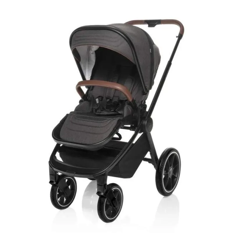 Zopa športový kočík MOVE CROSS + nánožník a pláštenka - rocky grey (black)