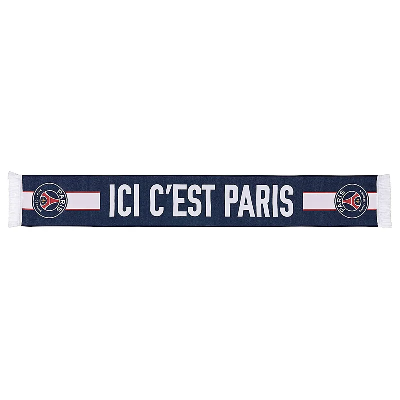 Paris Saint Germain FC - PSG pletený šál modrý
