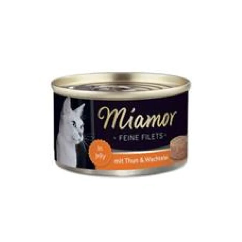 Miamor Cat Filet Konzerva Tuňák+Křepelčí Vejce 100 g