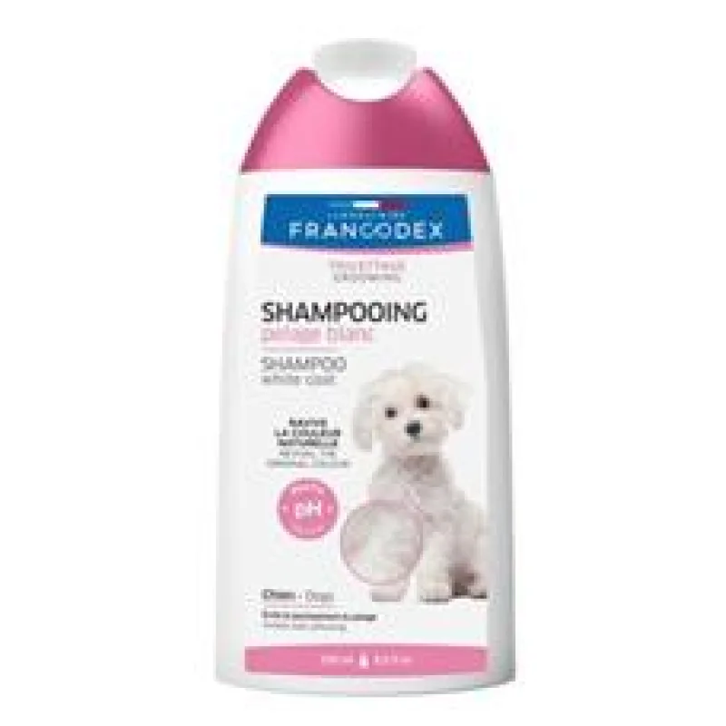 Francodex Šampon bílá srst pes 1L
