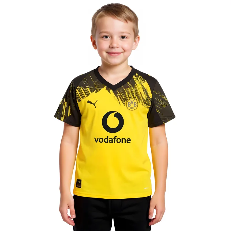 Puma Borussia Dortmund BVB 09 dres detský (2025-2026) domáci