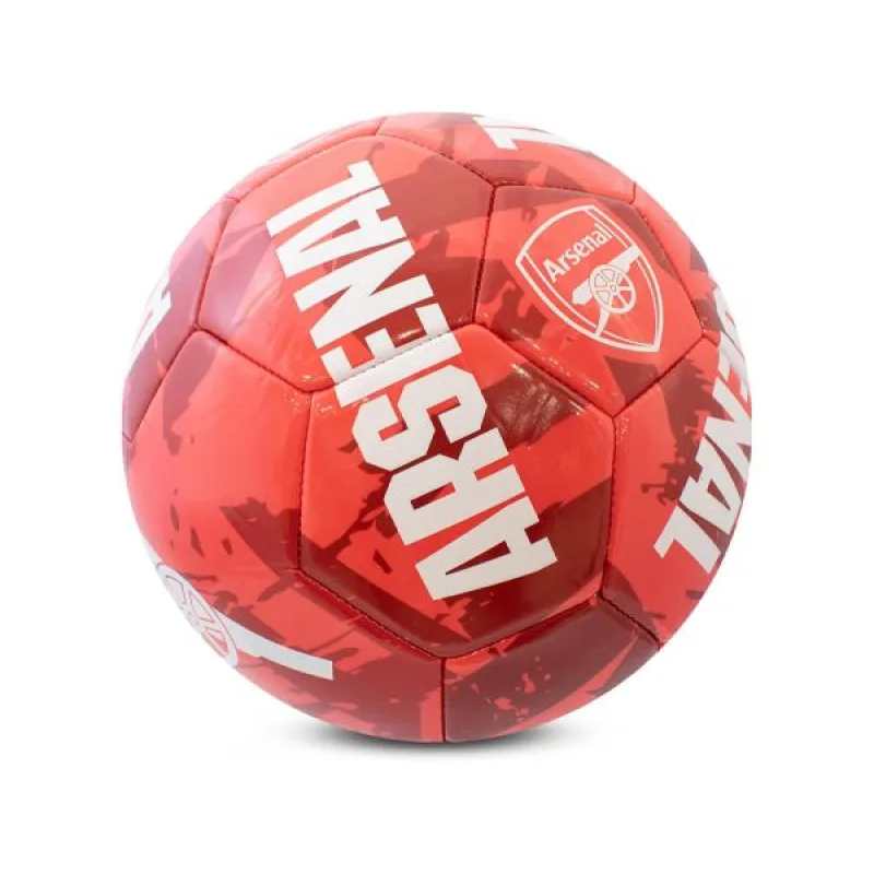 Arsenal futbalová lopta červená - SKLADOM