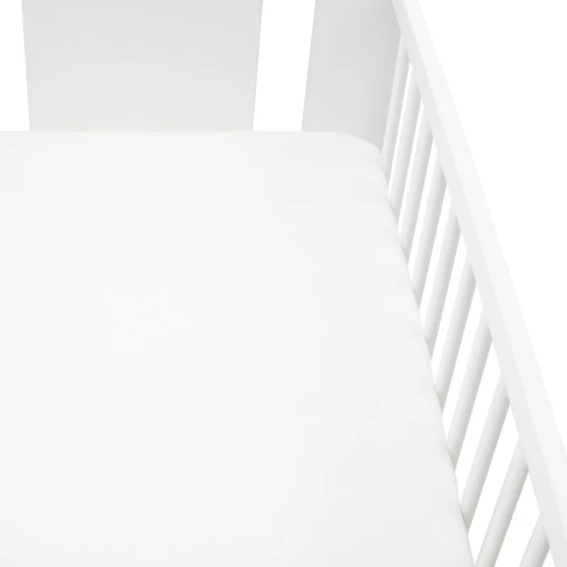 Jersey prestieradlo do postieľky New Baby 120x60 white