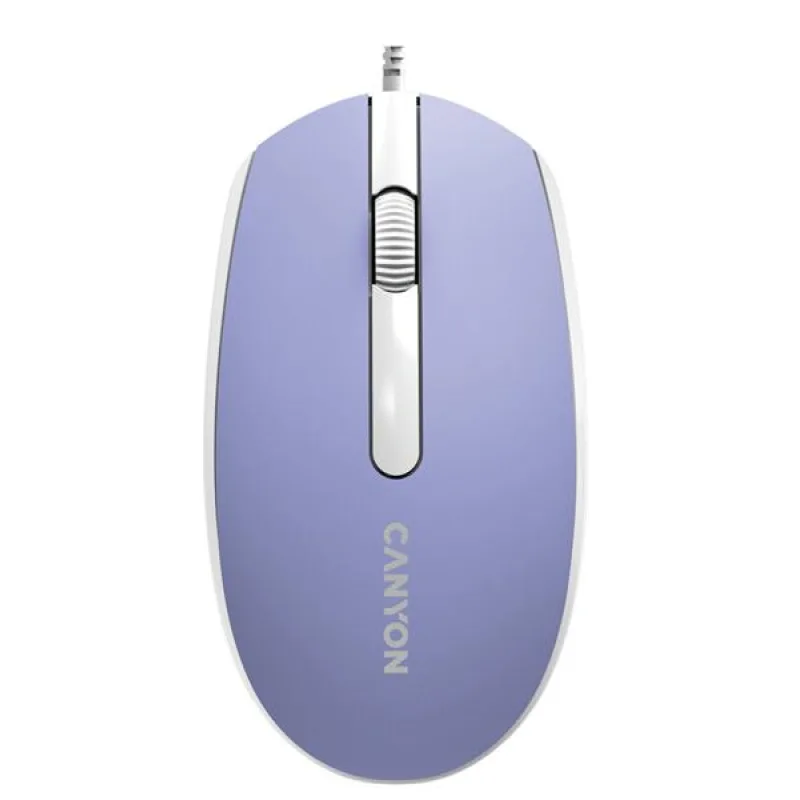 Canyon M-10, symetrická optická myš s efektom hladkého posuvu, USB, 1.000…