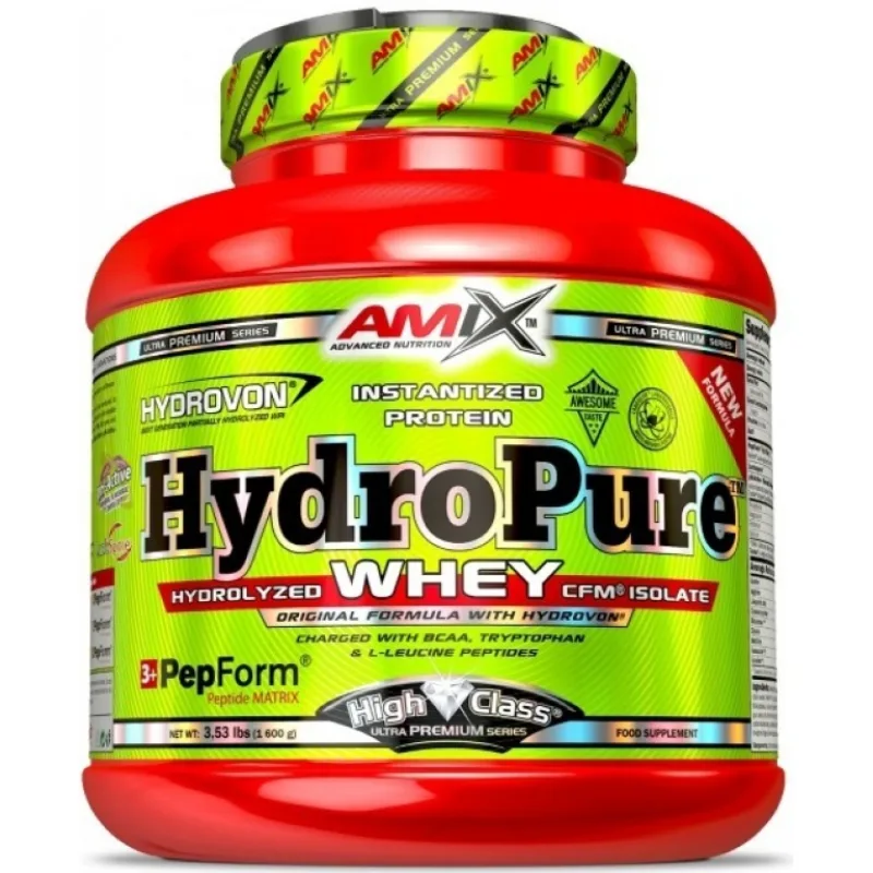 HydroPure High Class Hydrolyzed Whey CFM 1600 g - Amix Príchuť: Vanilkové krémové mlieko