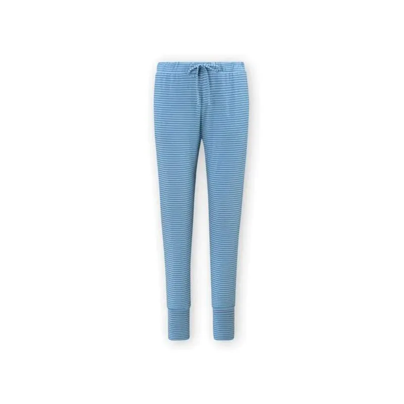 Pip Studio Bobien dlouhé kalhoty Little Sumo Stripe, modré
