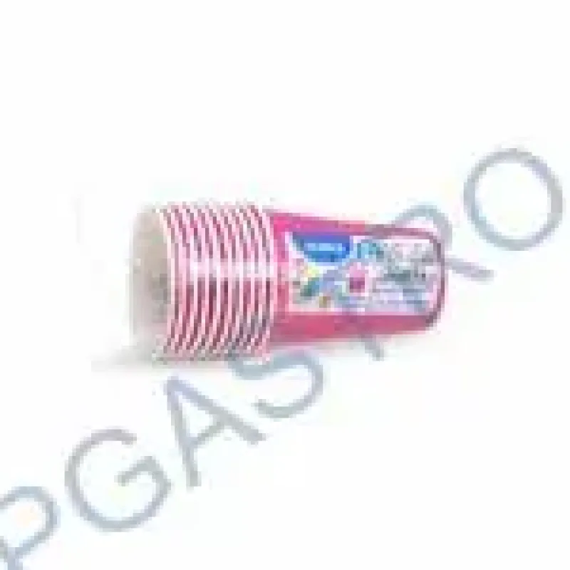 Papírové kelímky fuchsia (PAP/PE) (Ø 74 mm), 240 ml [10 ks] (65398)