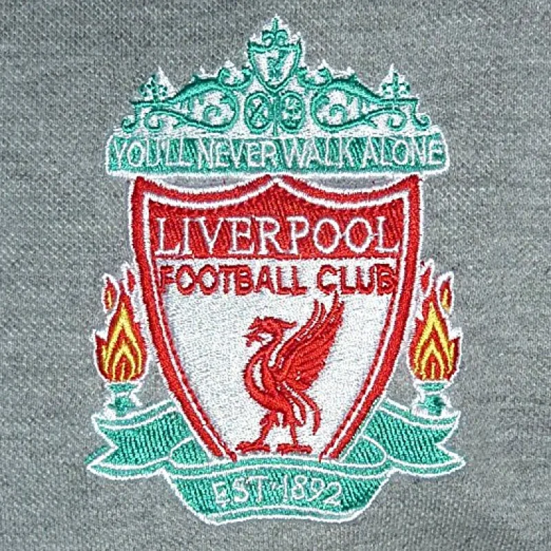 Liverpool FC polokošeľa pánska šedá - SKLADOM