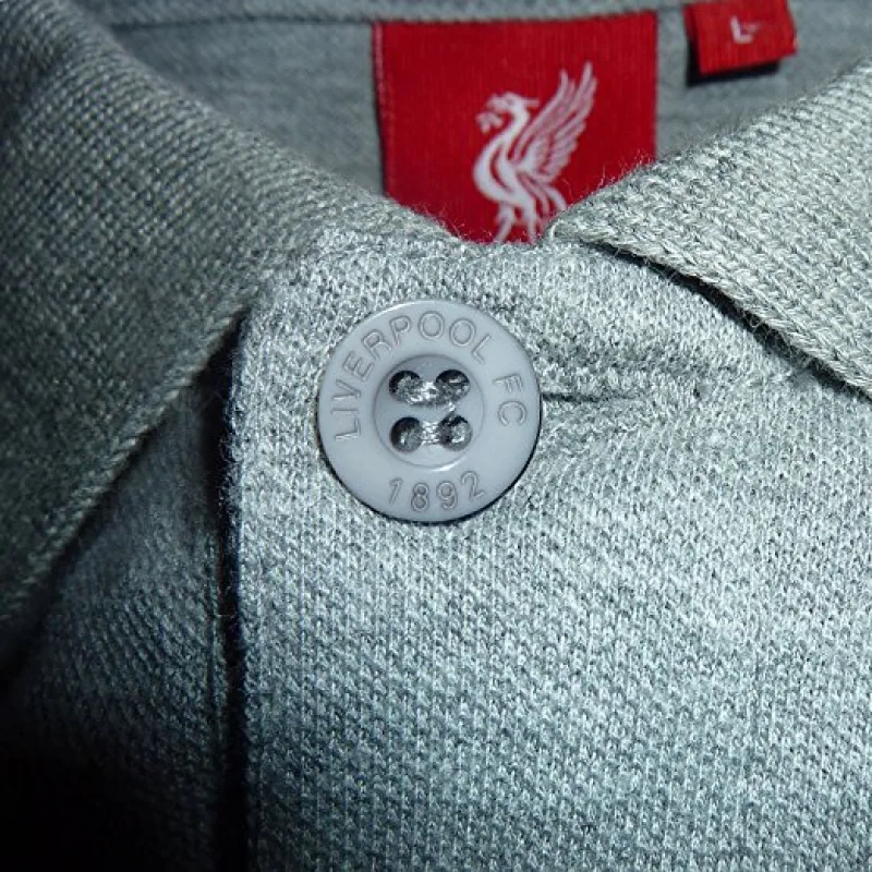 Liverpool FC polokošeľa pánska šedá - SKLADOM