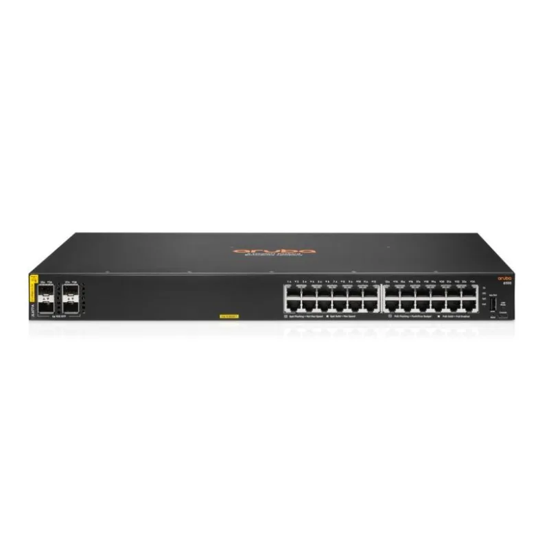 HPE Aruba Networking CX 6100 24G Class4 PoE 4SFP+ 370W Switch JL677A#ABB