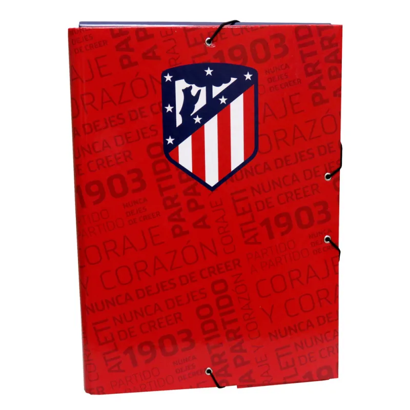 Atlético Madrid obal s gumičkou červený