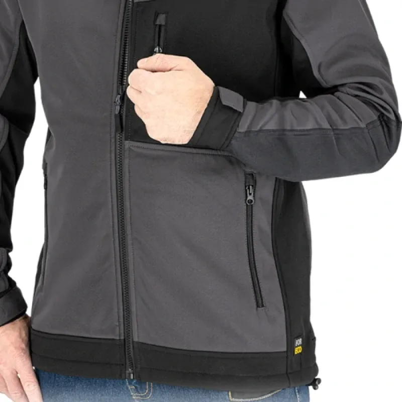 Reis FORECO softshellová bunda čierna