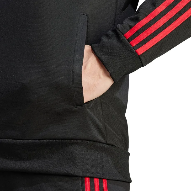 Adidas Manchester United mikina / bunda čierna pánska - SKLADOM