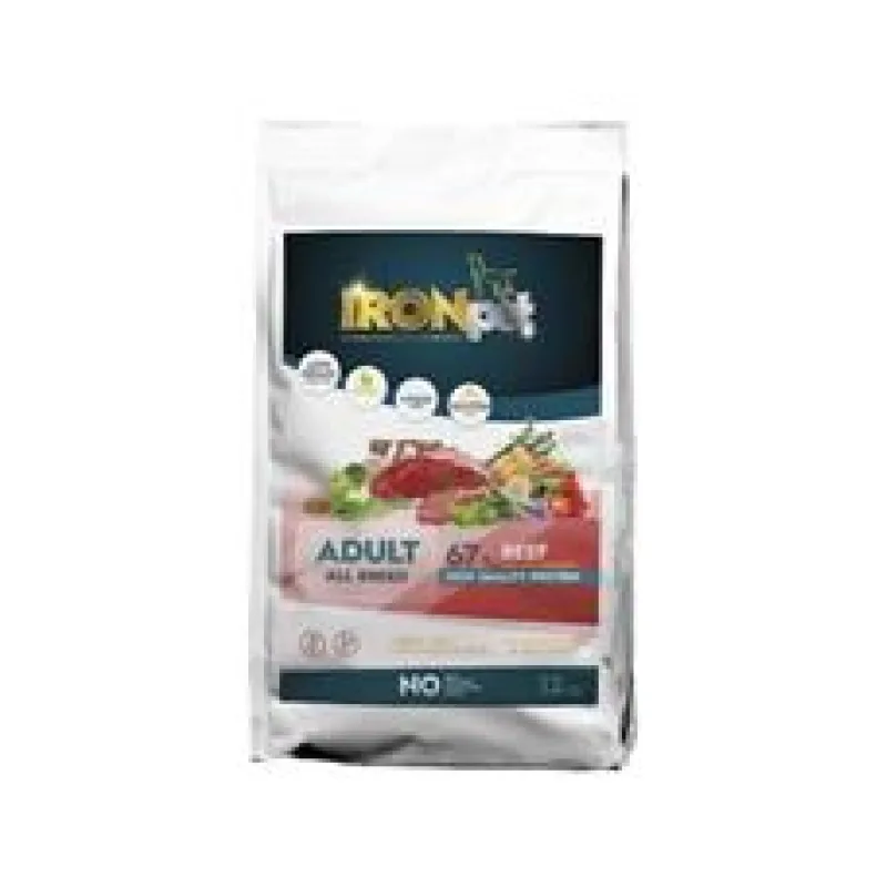 IRONpet Dog Adult All Breed Beef (Hovězí) 2x 12 kg