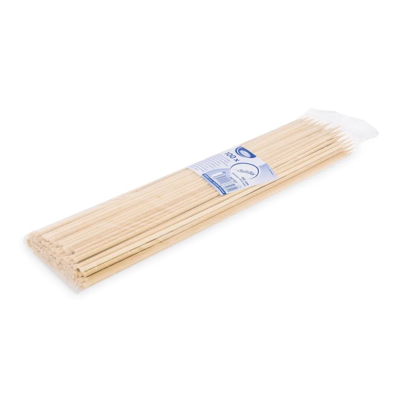 Bambusové špejle (FSC 100%) hrocené 40 cm, Ø 5 mm [100 ks] (66707 - 6A)
