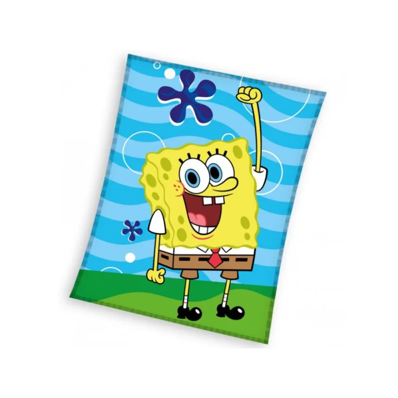 Detská deka Sponge Bob Zábava v Mori 130x170 cm